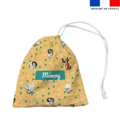Patron imprimé pour jeu memory motif animaux du froid - Création Stillistic