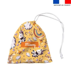 Patron imprimé pour jeu memory motif licorne toboggan - Création Stillistic