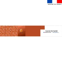Patron imprimé pour protège carnet de santé motif amis ptit déj Cookie - Création Stillistic