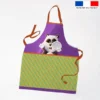 Patron imprimé pour tablier Panda Lou-Stick - Création Stillistic