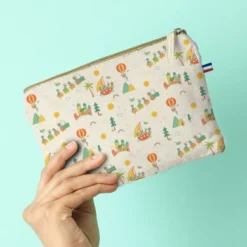 Patron pour organisateur de voiture motif animaux en vacances + Coupon pochette Offert