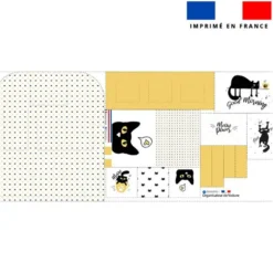 Patron pour organisateur de voiture motif chat + Coupon pochette Offert