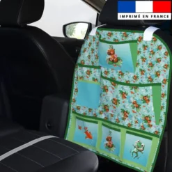 Patron pour organisateur de voiture motif capybara + Coupon pochette Offert - Création Stillistic