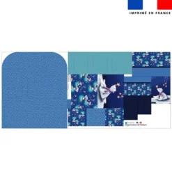 Patron pour organisateur de voiture motif ours polaire + Coupon pochette Offert - Création Stillistic