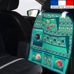 Patron pour organisateur de voiture motif poissons bonbons + Coupon pochette Offert - Création Stillistic