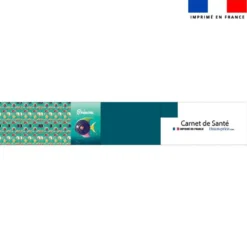 Patron protège carnet de santé personnalisé - Poisson réglisse - Création Stillistic