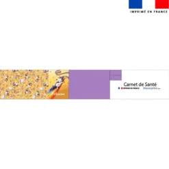 Patron protège carnet de santé personnalisé - Licorne toboggan - Création Stillistic