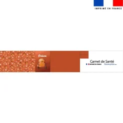 Patron protège carnet de santé personnalisé - Tartine - Création Stillistic