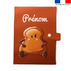 Patron protège carnet de santé personnalisé - Tartine - Création Stillistic
