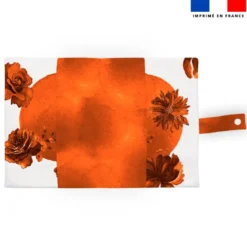 Patron protège carnet de santé personnalisé - Tigre aquarelle