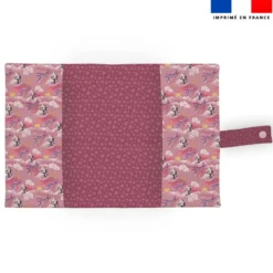 Patron protège carnet de santé personnalisé - Tigre blanc - Création Stillistic
