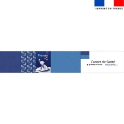 Patron protège carnet de santé personnalisé - Ours Polaire - Création Stillistic