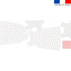 Patron robe enfant imprimé coeurs