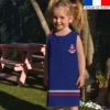 Patron robe enfant imprimé mademoiselle
