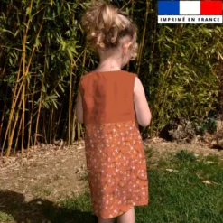 Patron robe enfant motif amis ptit déj Tartine - Création Stillistic