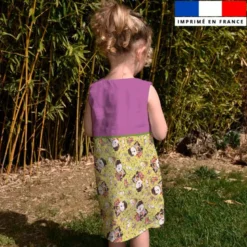 Patron robe enfant motif mouton et oeufs de Pâques - Création Stillistic