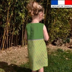 Patron robe enfant motif Renard Lou-Stick - Création Stillistic