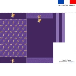 Patron sac à tarte motif bébé girafe - Création Stillistic