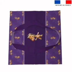 Patron sac à tarte motif bébé girafe - Création Stillistic
