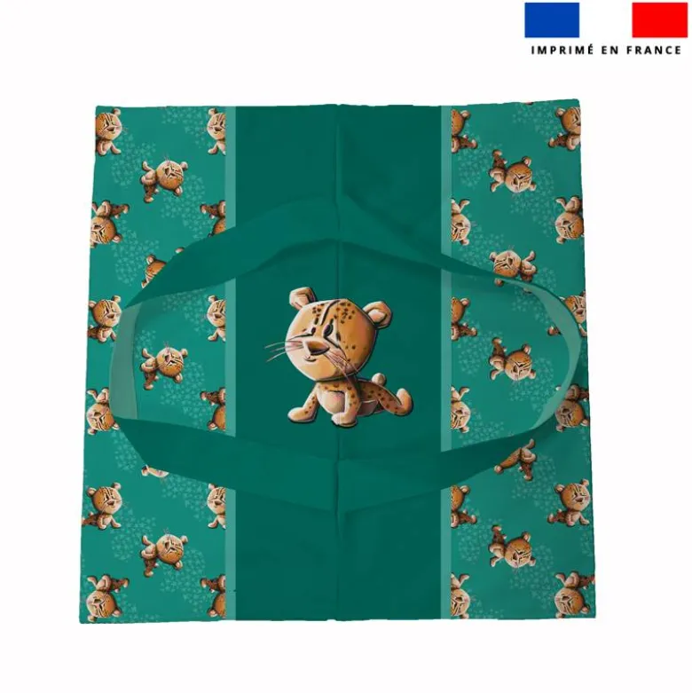 Patron sac à tarte motif bébé guépard - Création Stillistic
