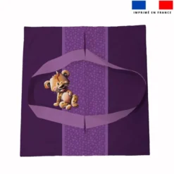 Patron sac à tarte motif bébé hyène - Création Stillistic