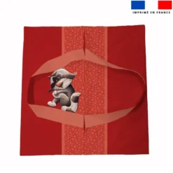 Patron sac à tarte motif bébé raton - Création Stillistic