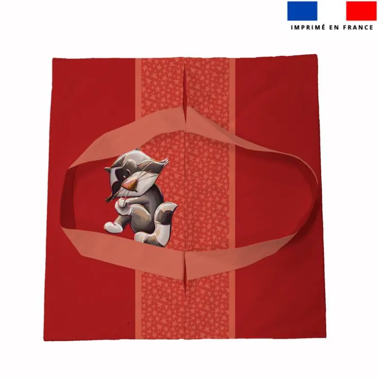 Patron sac à tarte motif bébé raton - Création Stillistic