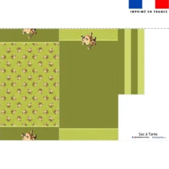 Patron sac à tarte motif bébé singe - Création Stillistic