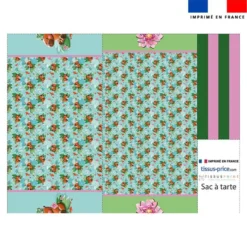 Patron sac à tarte motif capybara - Création Stillistic