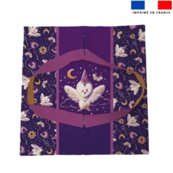 Patron sac à tarte motif chouette magicienne - Création Stillistic