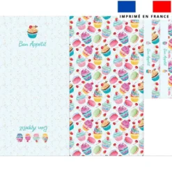 Patron sac à tarte motif cupcake