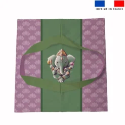 Patron sac à tarte motif Ganesh - Création Stillistic