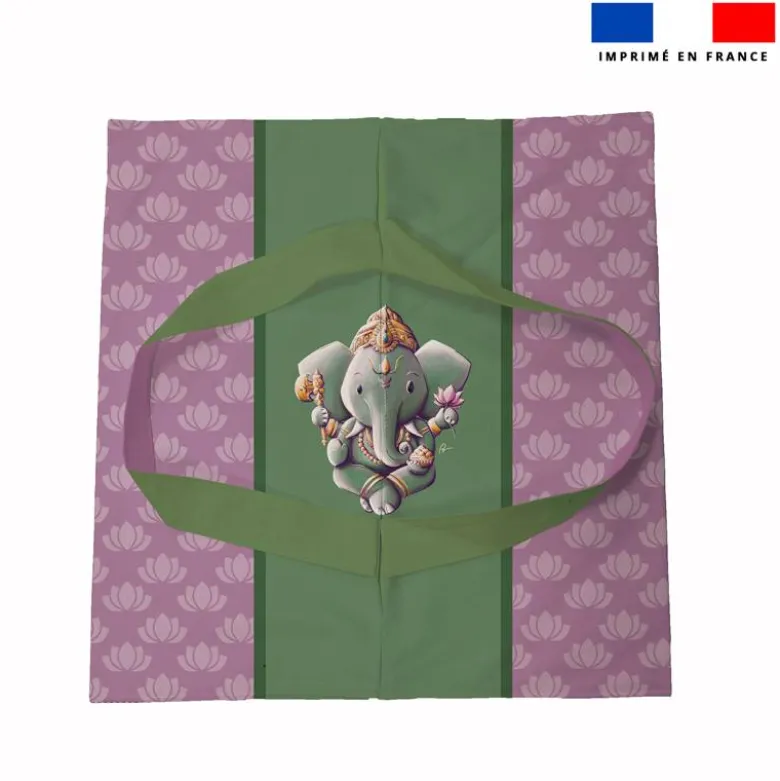Patron sac à tarte motif Ganesh - Création Stillistic