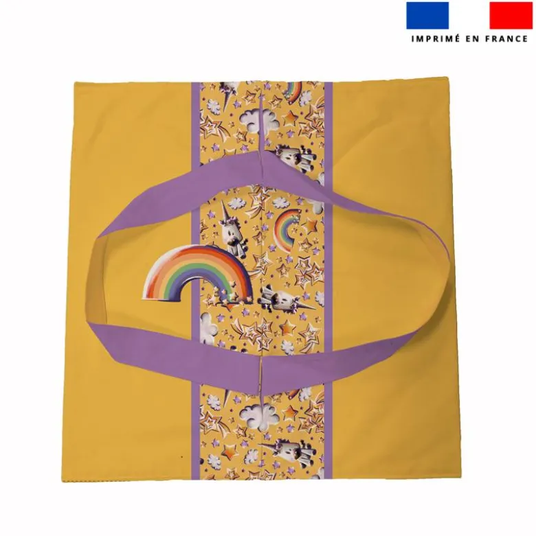 Patron sac à tarte motif licorne toboggan - Création Stillistic