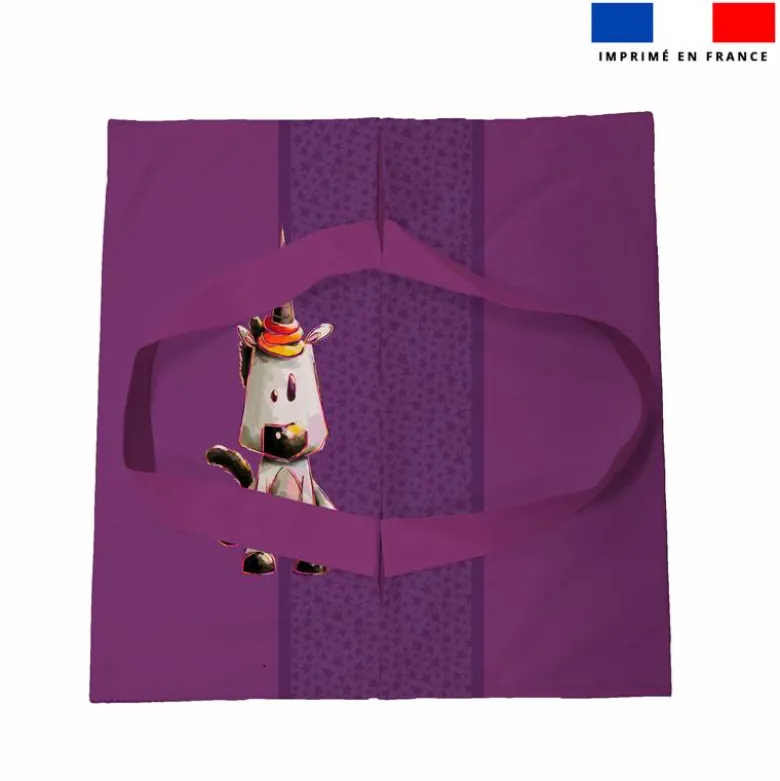 Patron sac à tarte motif licorne - Création Stillistic