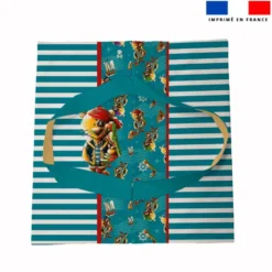 Patron sac à tarte motif lion pirate - Création Stillistic