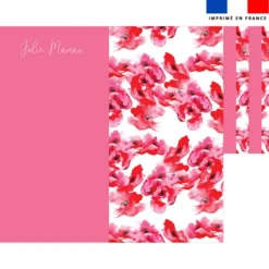 Patron sac à tarte motif petit coquelicot jolie maman