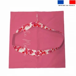 Patron sac à tarte motif petit coquelicot jolie maman