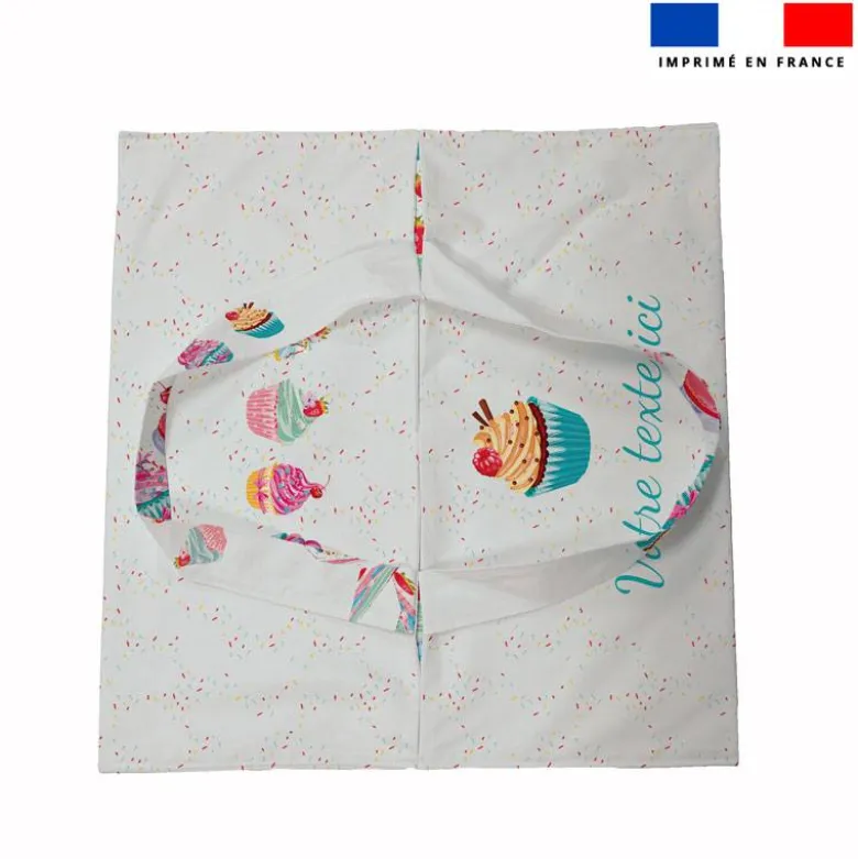Patron sac à tarte personnalisé - Cupcake