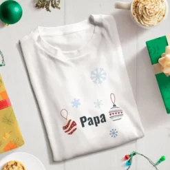 Planche DTF de transfert textile personnalisée - Lutin de Noël