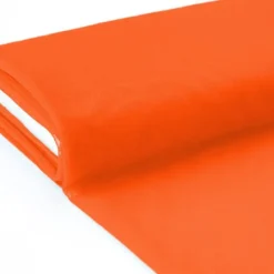 Plaquette 25m Tulle déco orange grande largeur