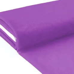 Plaquette 25m Tulle déco violet grande largeur