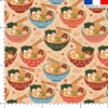 Ramen gourmand - Fond beige