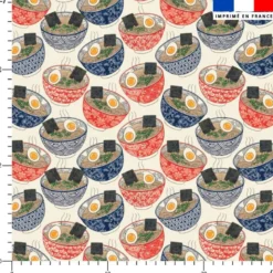 Ramen japonais - Fond écru