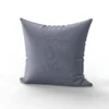 Rayures blanches aspect lin - Fond bleu foncé