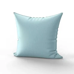 Rayures blanches aspect lin - Fond bleu clair