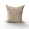 Rennes et oiseaux en pulls de Noël - Fond beige rosé