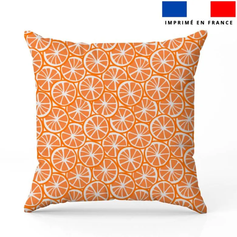 Rondelles d'orange - Fond blanc