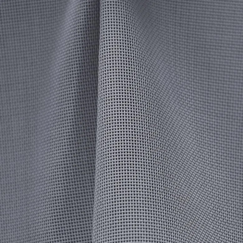 Rouleau de 25m toile textilène gris foncé