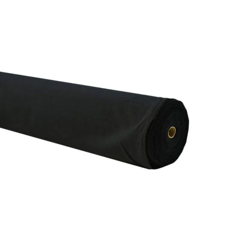 Rouleau 50m Burlington infroissable noir